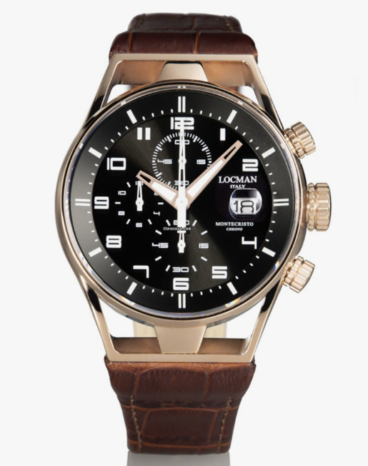 LOCMAN Montecristo Brown Chronograph 1230.00