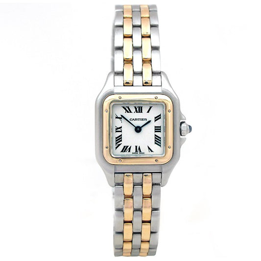 Ladies Cartier Panthere Two Tone 18K/Stainless Watch 3640.00