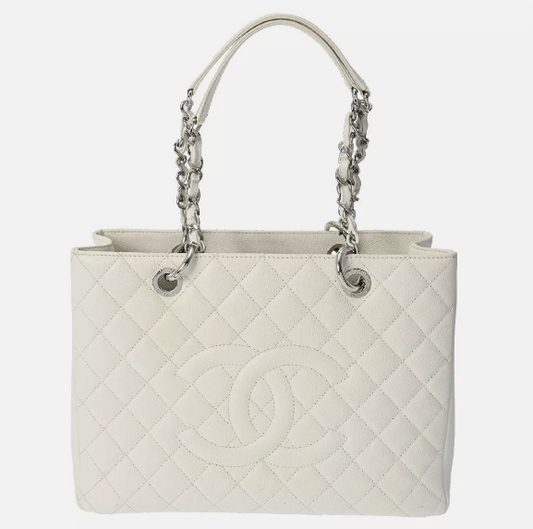 Chanel GST White Excellent Condition 3695.00