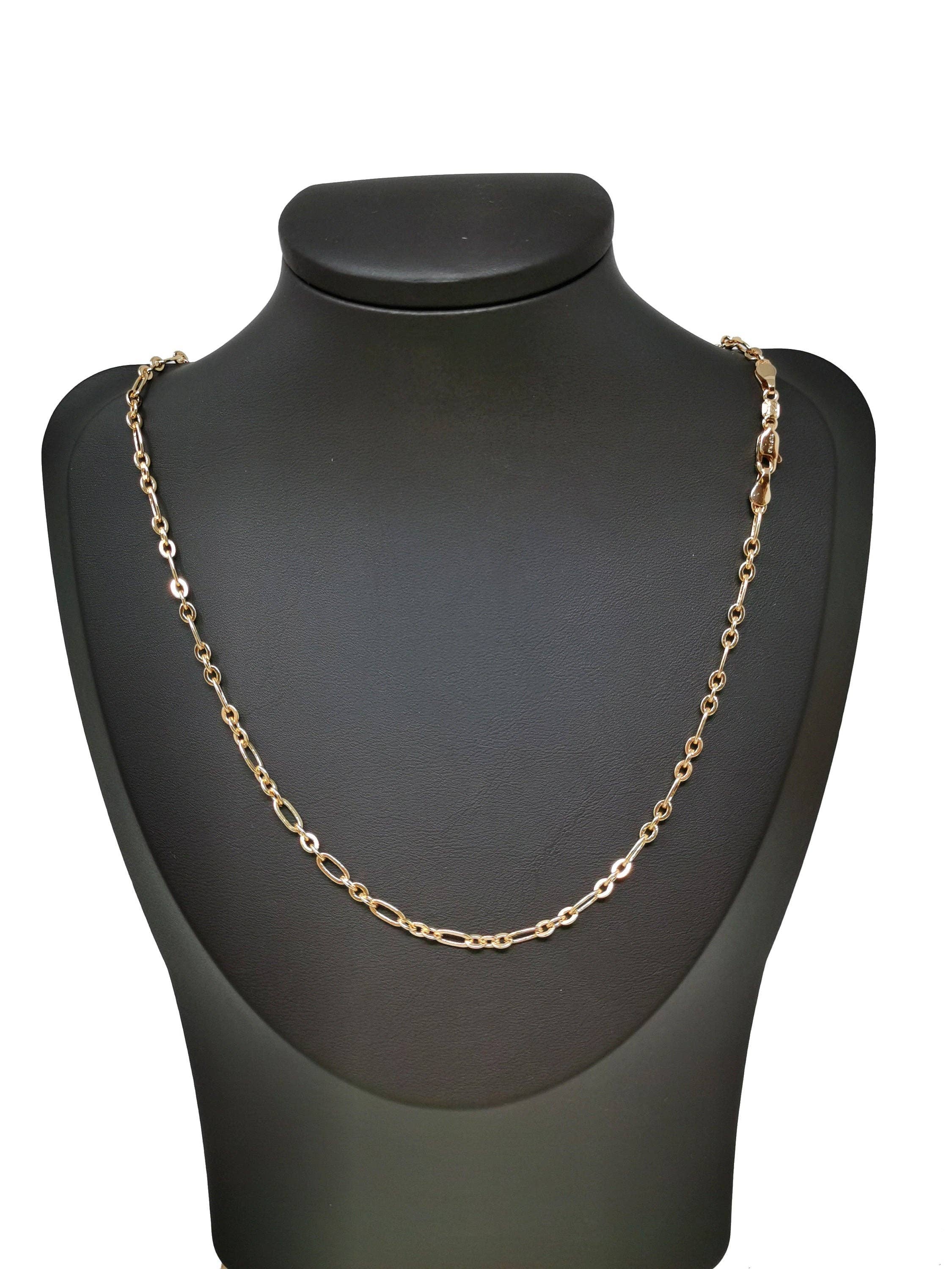 Paper Clip Chain Necklace 85.00