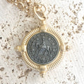 VB&CO Designs Handmade Jewelry - Horse equestrian jewelry coin necklace boutique ranch