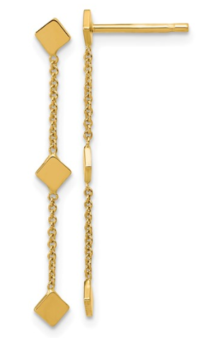 14K Yellow Gold Diamond Chain Dangle 400.00