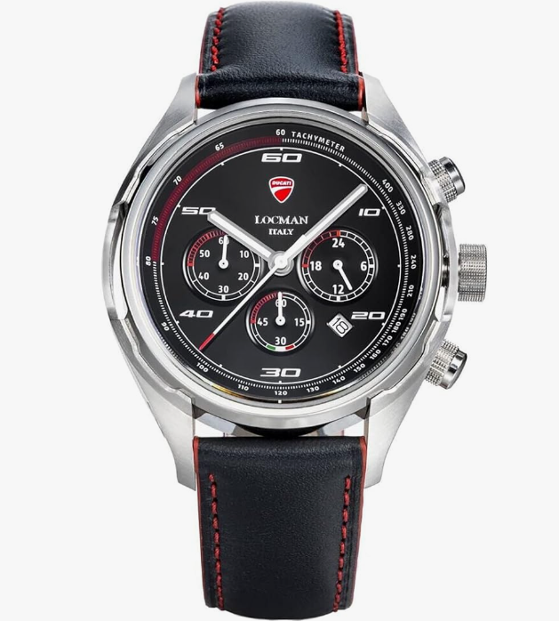 LOCMAN Ducati Black Chronograph 725.00