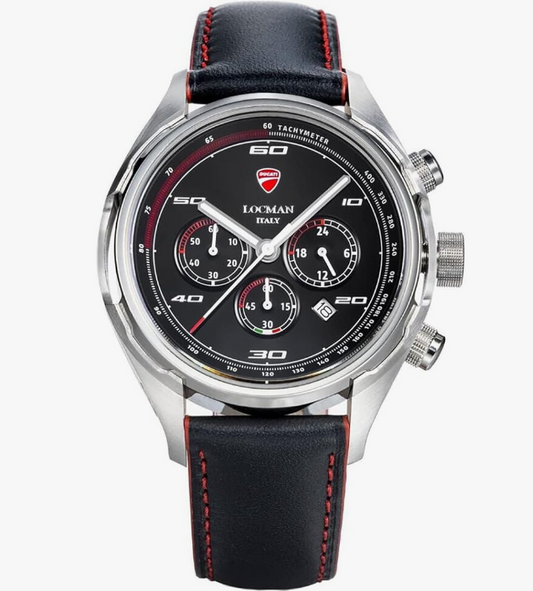 LOCMAN Ducati Black Chronograph 725