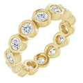 Bezel Set 18k Eternity Band 5600.00