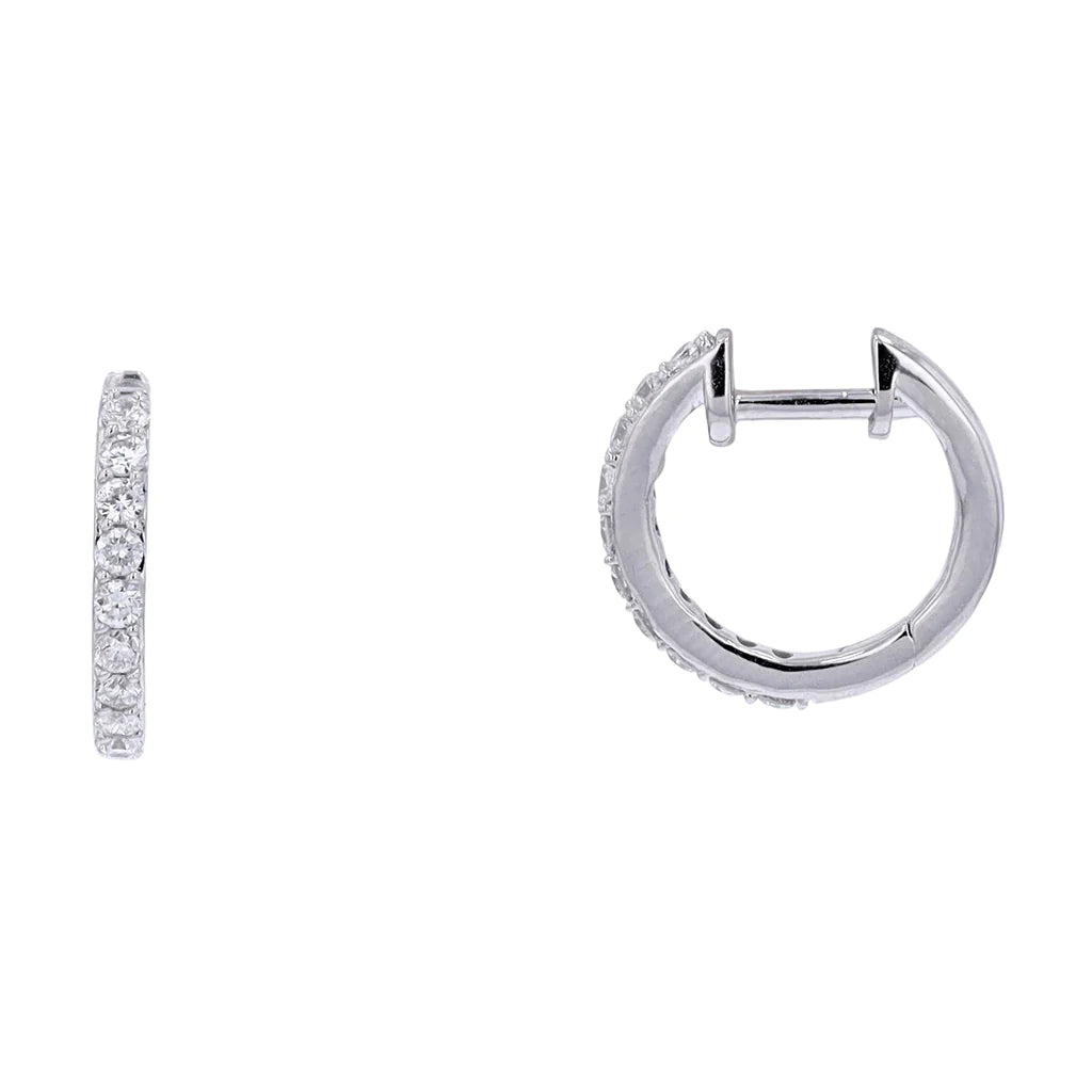 Huggie Diamond Earring 14k 450.00