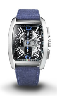 LOCMAN Sport Anniversary Chrono Quartz Aluminum S.S. Blue 455.00