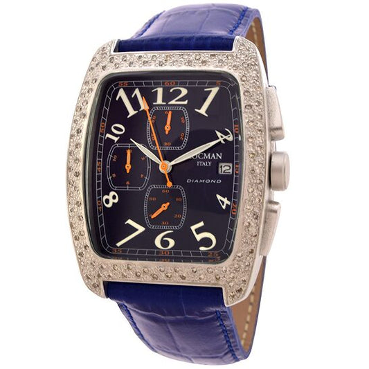 LOCMAN Sport Anniversary Chrono Quartz Date Blue Diamond Bezel 3530.00