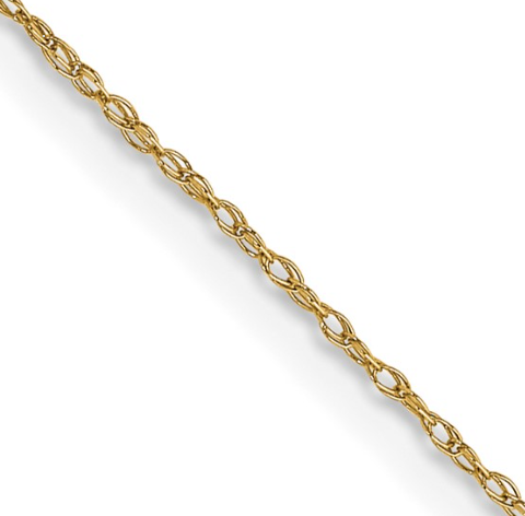 Loose Rope Chain 18" 14K Gold 400.00