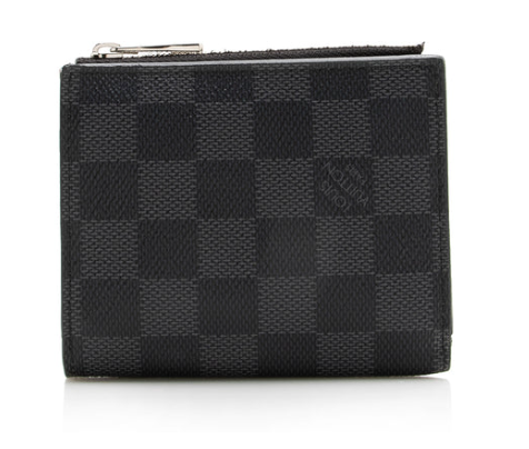 LV Men's Graphite Fold Wallet 685.00