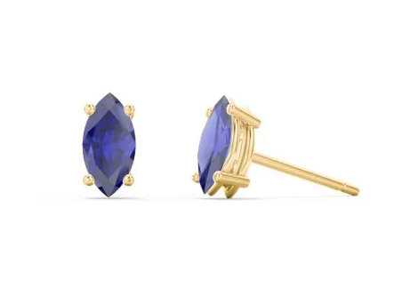 Marquise Sapphire Stud Earring 210.00