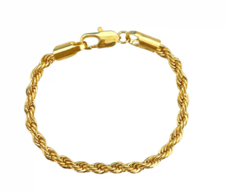 Piper Gold Filled Rope Chain Bracelet 60.00