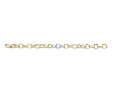 Pierro Milano 18K Gold and Diamond Link Bracelet 6170.00