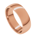 Low Dome Band 18K Rose Gold 3700.00