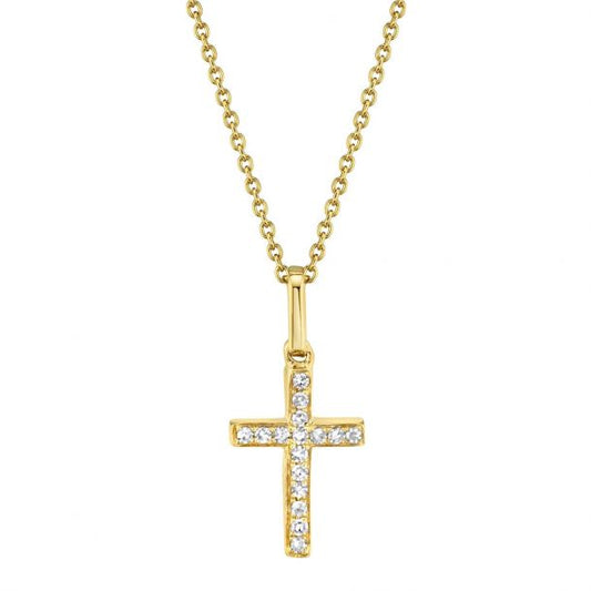 Diamond Cross 14ky 1/5ct tw. 725.00