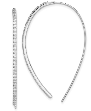 Sterling Silver CZ Dangle 75.00