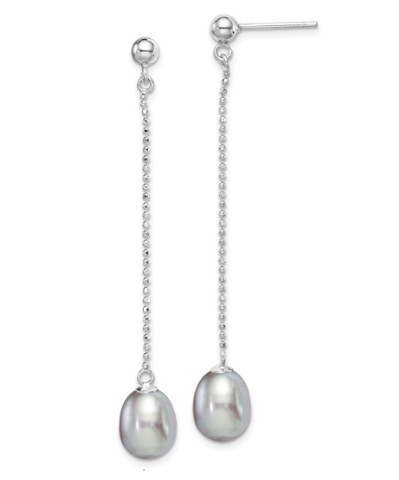 Sterling Silver Freshwater Pearl Dangle Earring 65.00