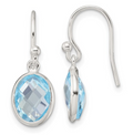 Silver Topaz Drop Dangle Earring 100.00