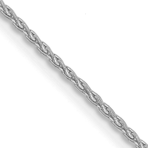 White Gold Wheat Chain 690.00