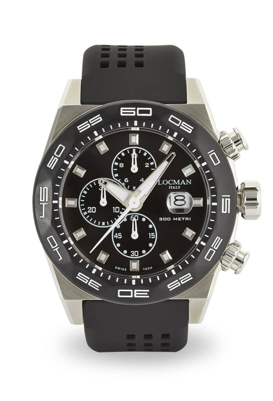 LOCMAN Stealth 300 MT Chrono Quartz S.S. Titanium 865.00