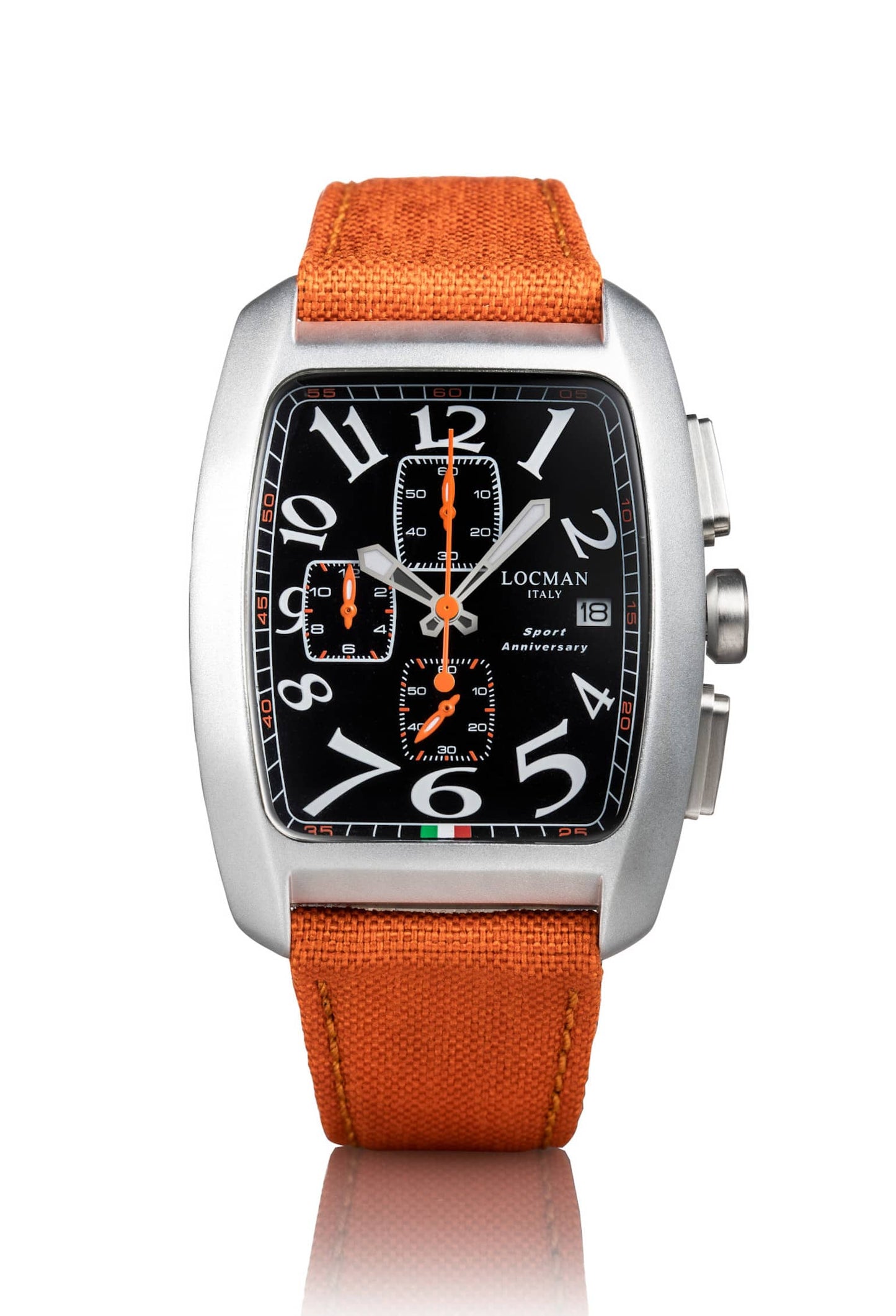 LOCMAN Sport Anniversary Chrono Quartz Date Orange 420.00