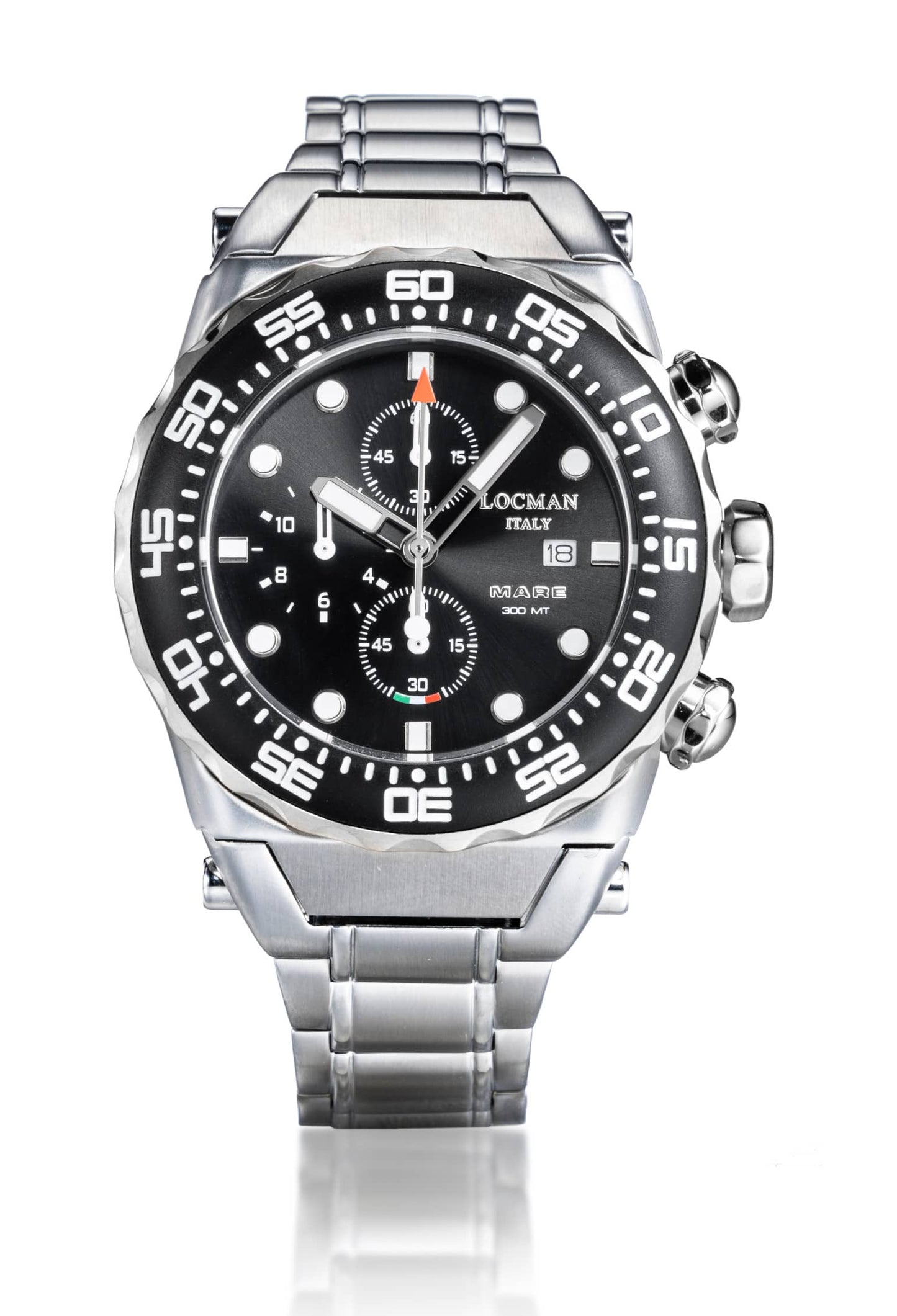 LOCMAN Mare 300MT Chrono Quartz S.S. Titanium Steel Strap 725.00