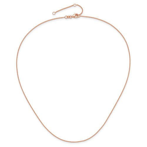 Chain 14K Rose Gold 16" with Extender 400.00