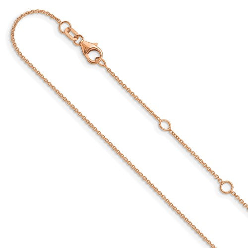 Chain 14K Rose Gold 16" with Extender 400.00