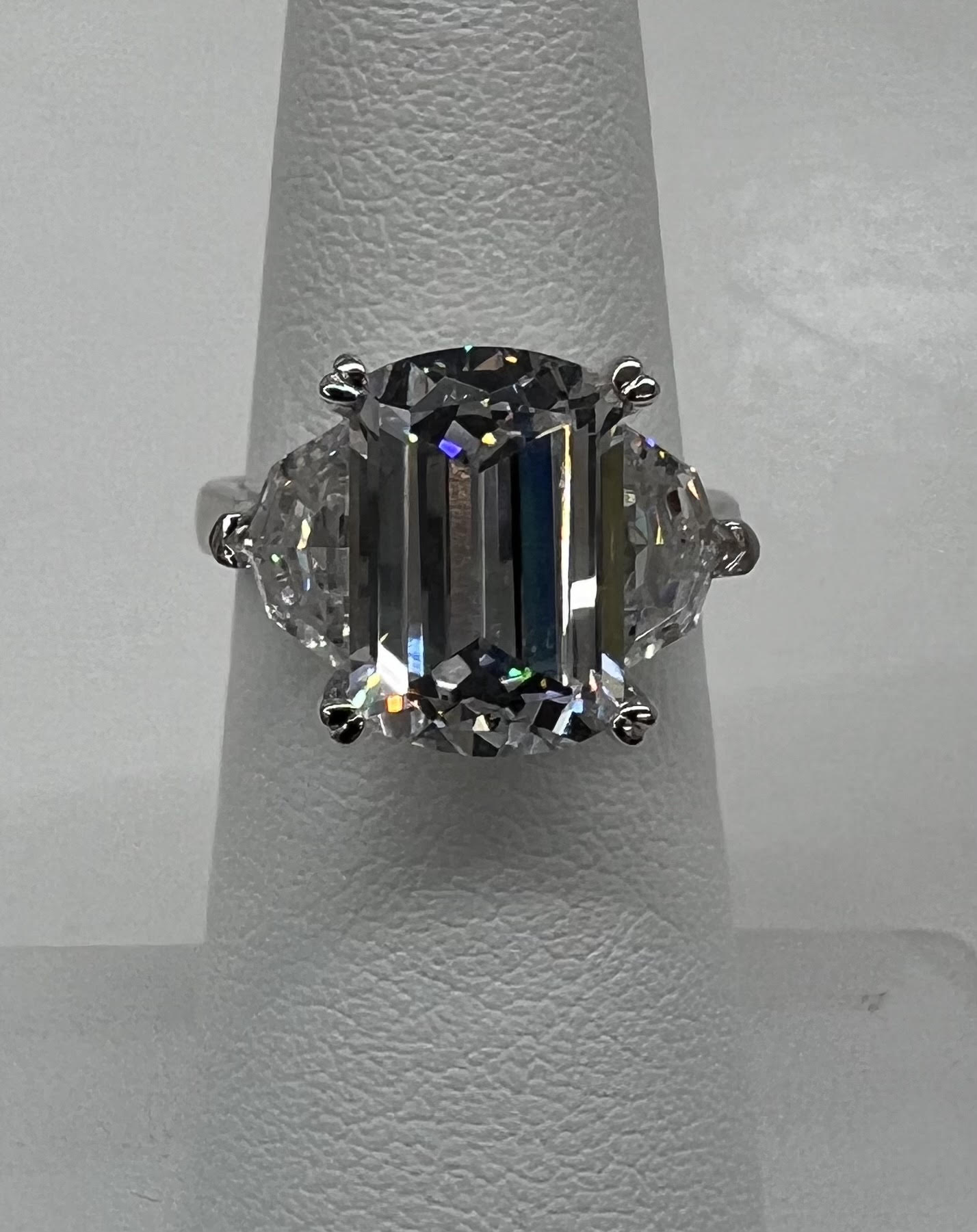 Diamond Ring 5ct Inspired Jewelry Sterling Silver Size 5 300.00