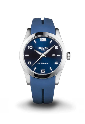 LOCMAN Island Three Hands Quartz Blue 315.00