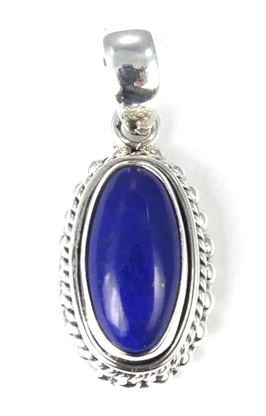 PADMA Sterling Silver Lapiz Lazuli Grade AA Pendant 89.00