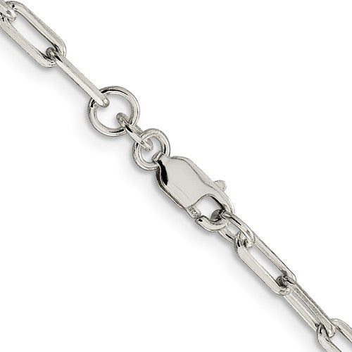 Sterling Silver 3.25mm Elongated Open Link Chain 80.00