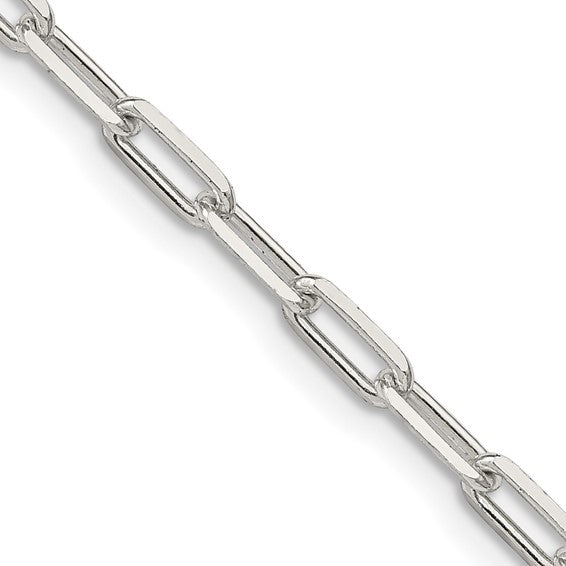 Sterling Silver 3.25mm Elongated Open Link Chain 80.00