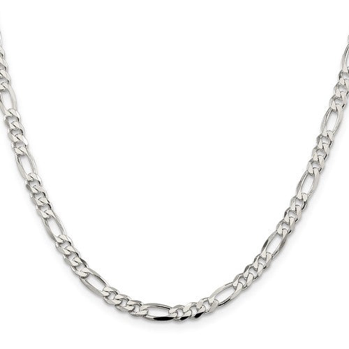 Sterling Silver 4.5mm Figaro Chain 179.00