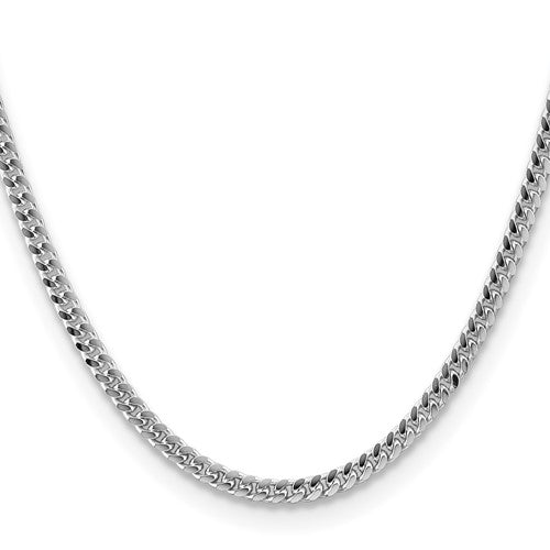 Sterling Silver 4mm Domed with Side D/C Curb Chain 125.00