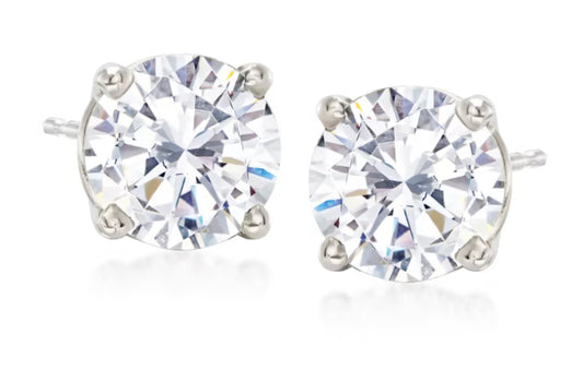 Diamond Inspired Stud Halo Earrings 150.00