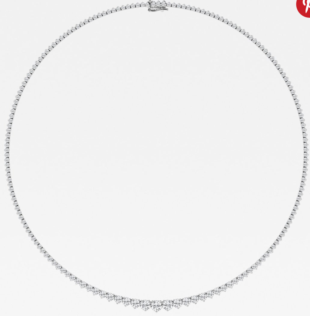 Diamond Graduated Necklace 6ct (16 1/2 inches) 12,650.00