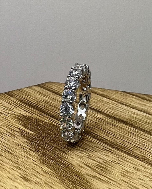 Diamond Round Eternity Band Inspired Jewelry 1/3ct 180.00