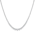 Diamond Graduated 6ct Necklace 14000.00