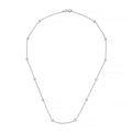 Diamond by the Yard Necklace 18kw (.26ct) 16" 1900.00
