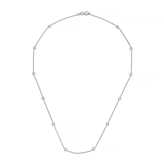 Diamond by the Yard Necklace (.26ct) 16" 2,075.00